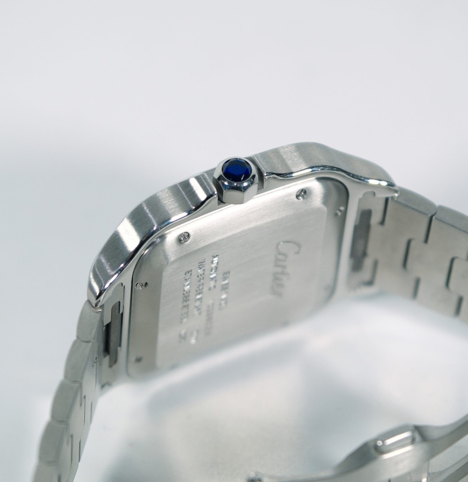 Cartier Santos WSSA0009 Large Silver Dial Stainless steel 2019 - Image 5