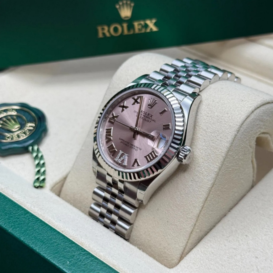 Datejust Pink Roman VI Dial Jubilee 31mm - Image 3
