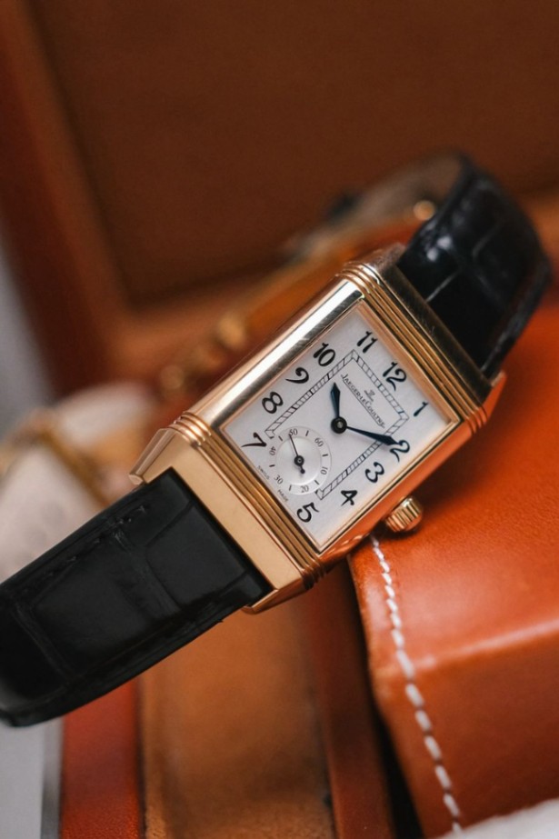Jaeger LeCoultre Reverso Duetto 18K Rose Gold Diamond thumbnail 2