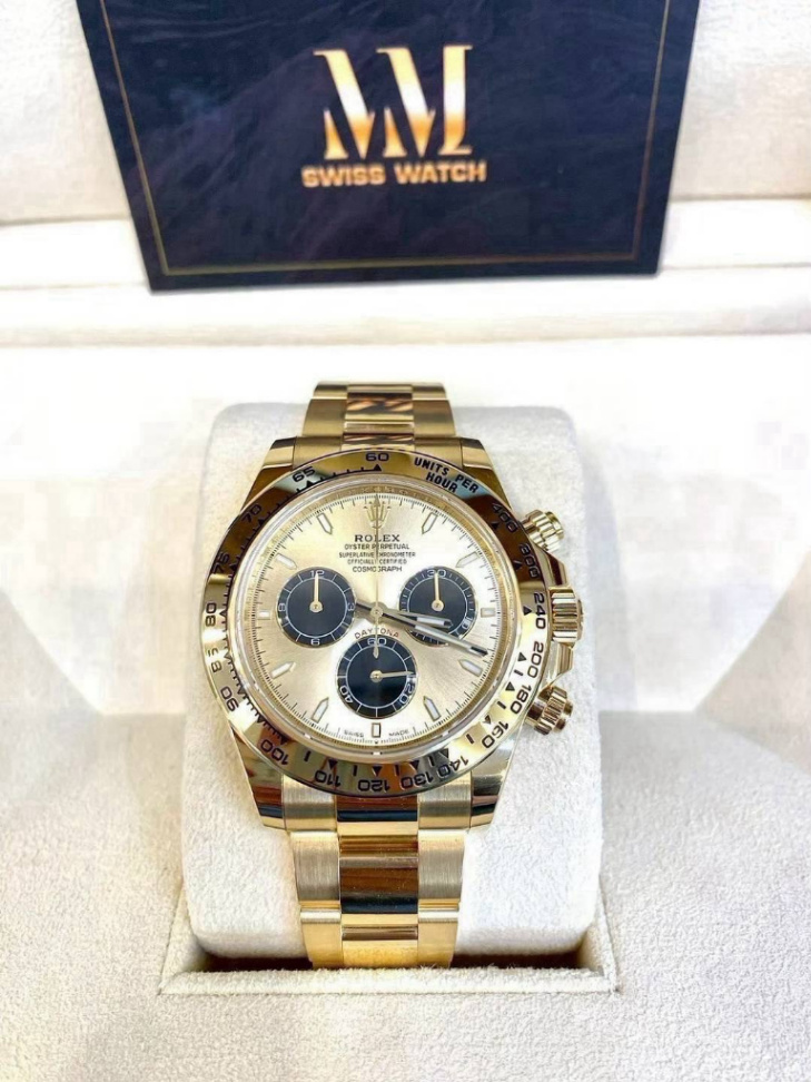 Daytona Champagne Dial Full Yellow Gold 40mm - Image 2