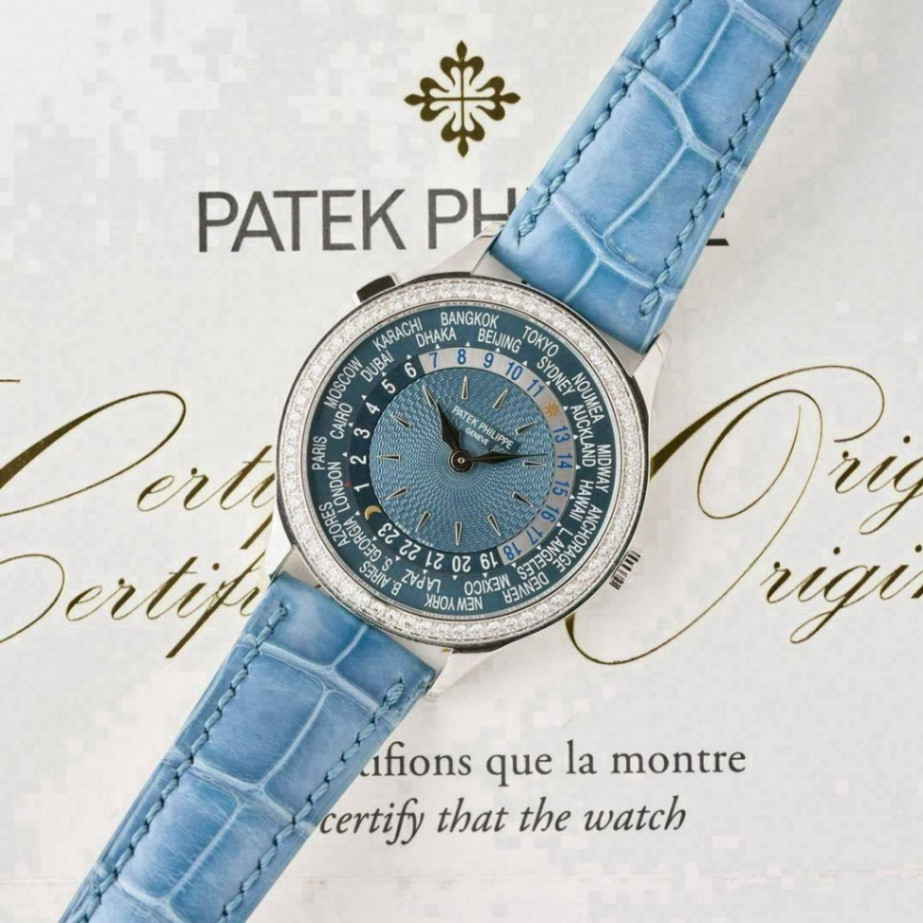 Patek Philippe World Time 7130G Blue 36mm