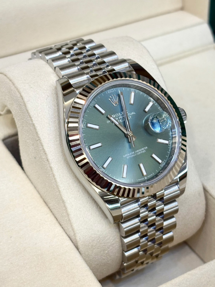 Datejust Green Dial Jubilee 41mm - Image 4