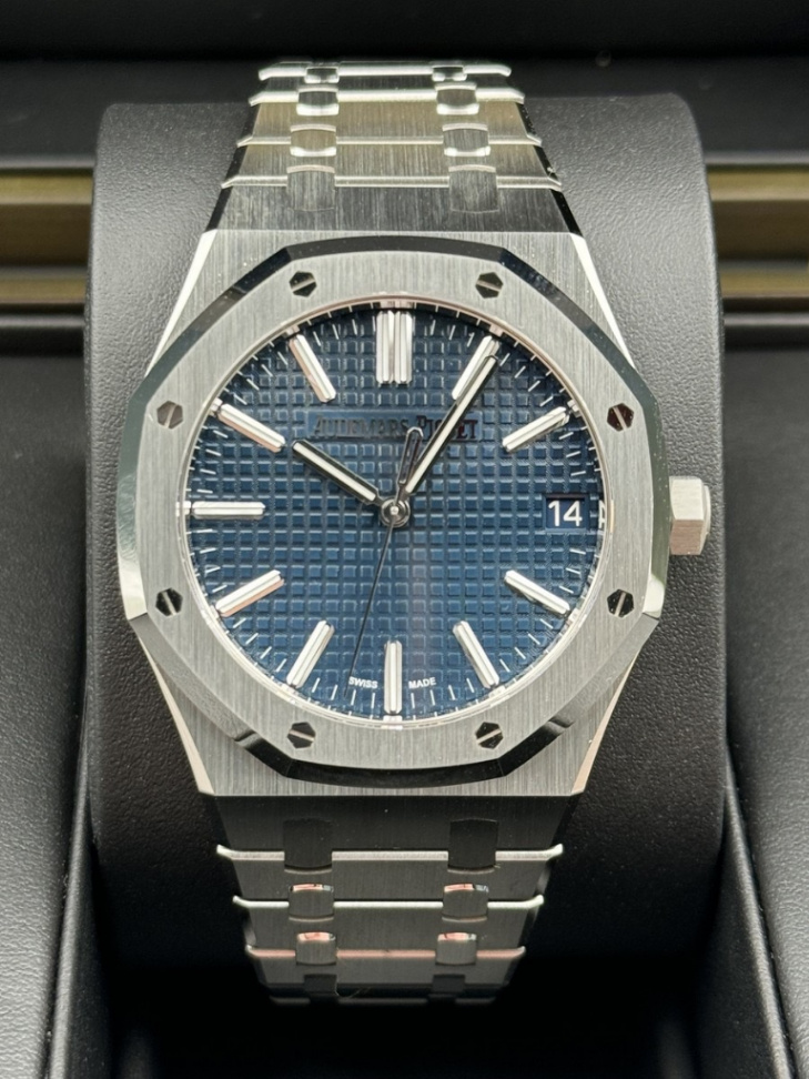 AP Royal Oak 15510ST Blue Dial 41mm - Image 2