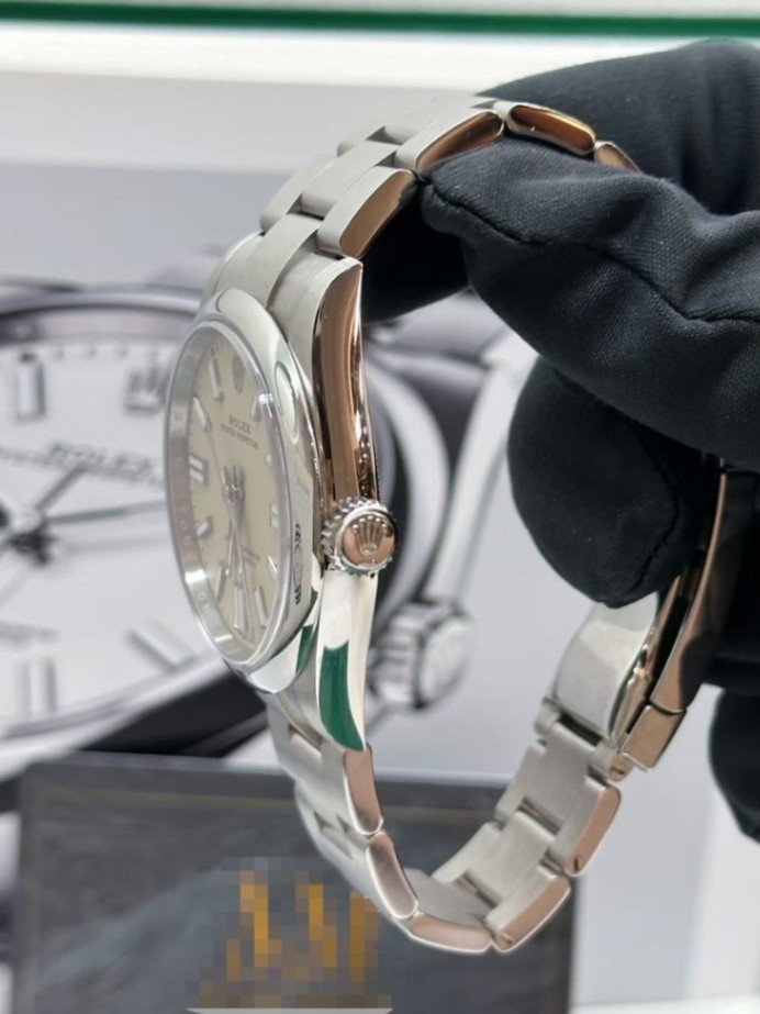 ROLEX Oyster Perpetual 41 Beige Dial 134300 2025 - Image 4