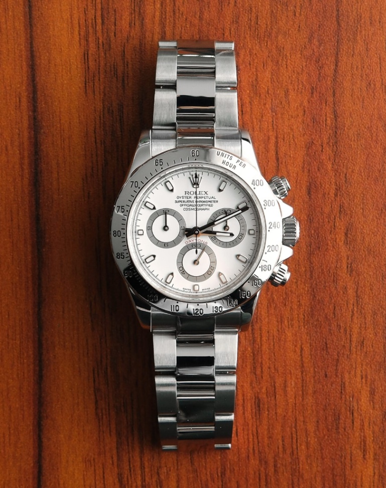 Rolex Daytona 116520 White Dial Oyster Steel 2009 thumbnail 1