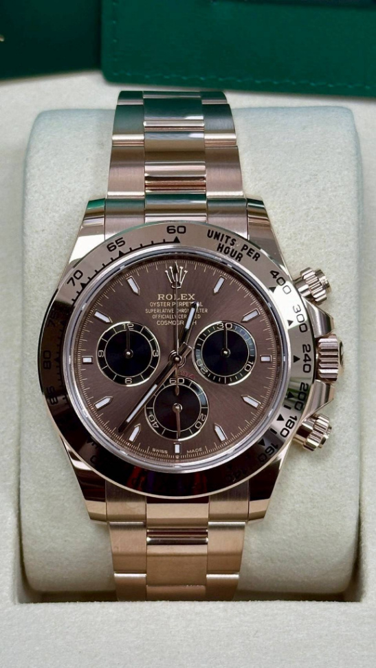 Daytona Chocolate Dial Full Rose Gold 40mm thumbnail 2