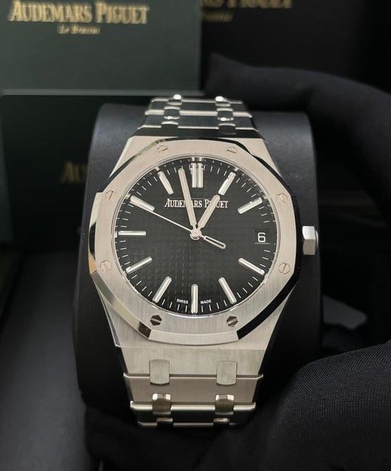 AP Royal Oak 15510ST Black Dial 41mm - Image 2