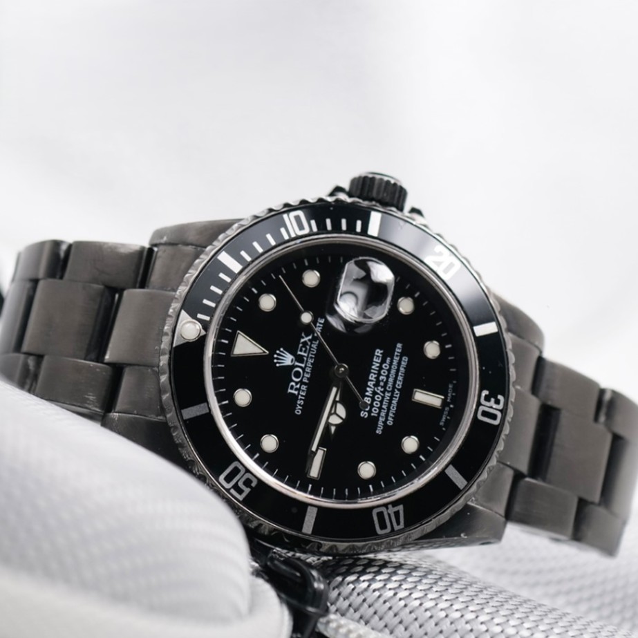 ROLEX Submariner Date Black DLC Phantom 16610 40mm