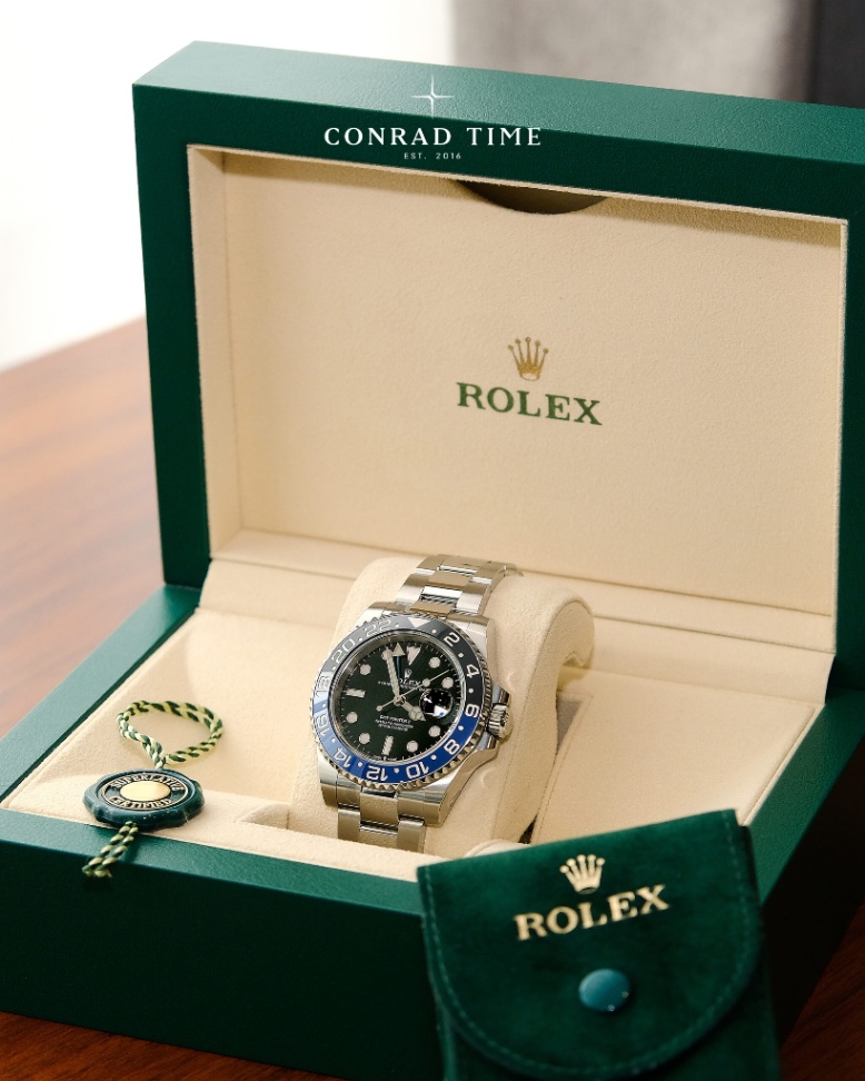Rolex New Rolex GMT – Master II 126710BLNR ‘Batman’ Black Dial Oyster Steel 2026 40mm. thumbnail 10