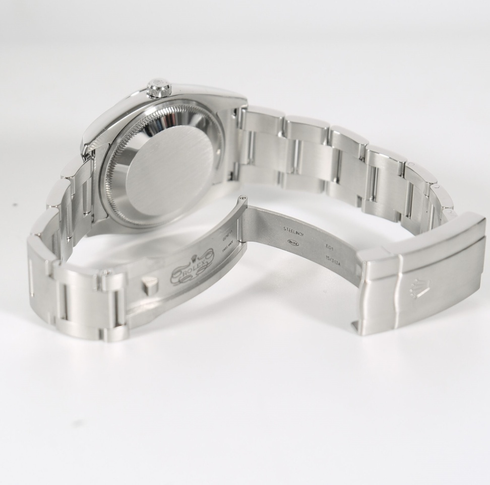 Rolex Oyster Perpetual Air King 114200 Salmon Dial Oyster Steel 2008 thumbnail 4
