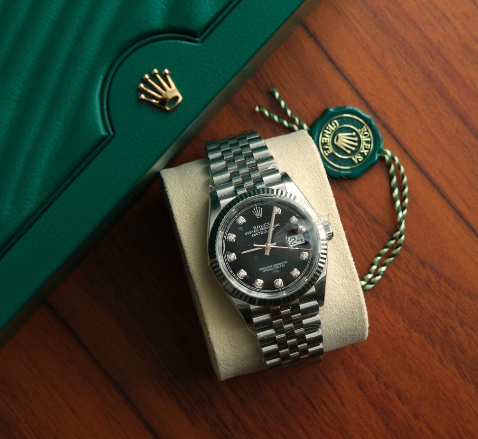 Rolex New Datejust 126234 Black Diamond Dial Jubilee 2026 36mm.