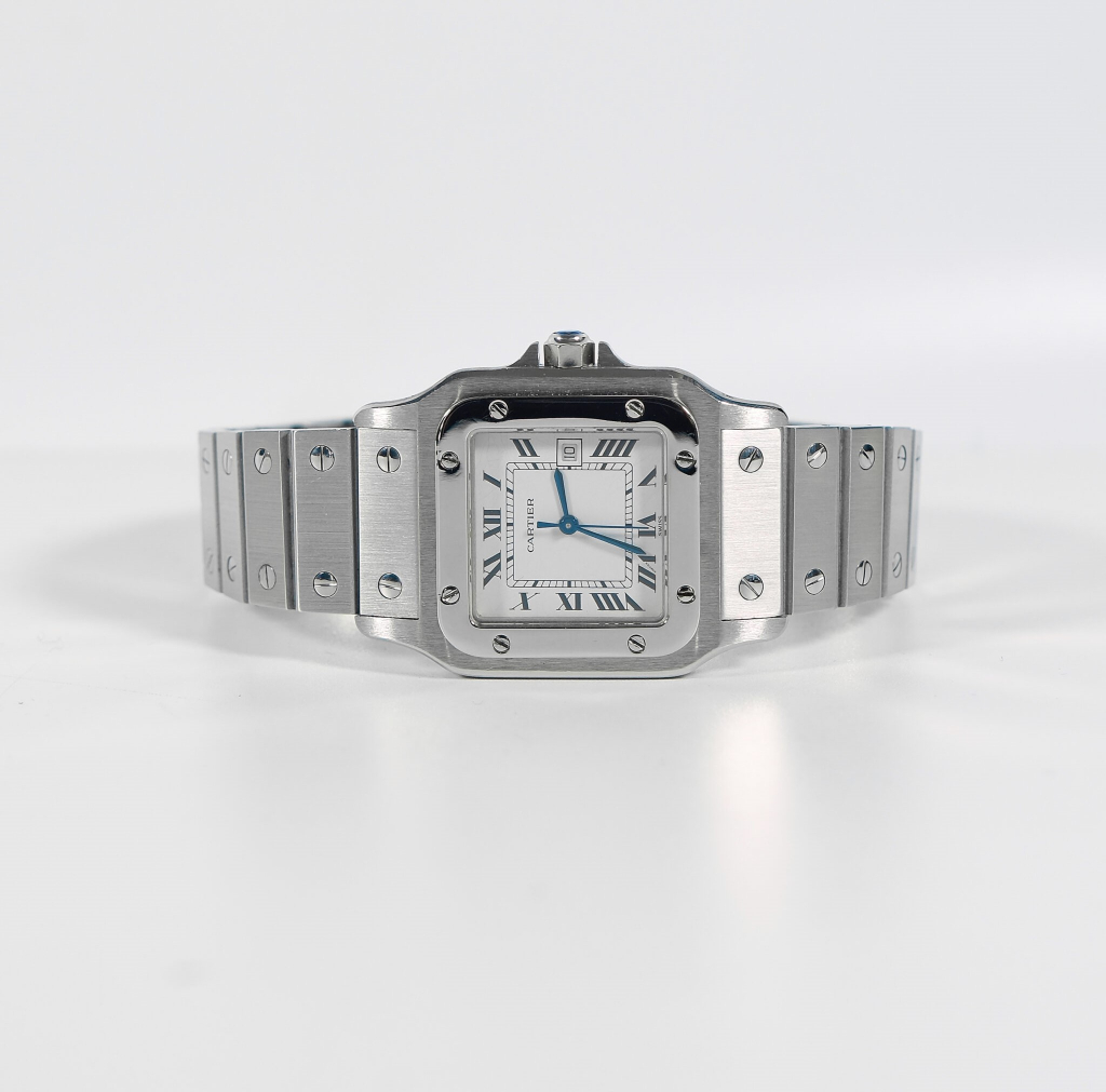 Cartier Santos 2960 Silver Dial Stainless steel 1996 thumbnail 3