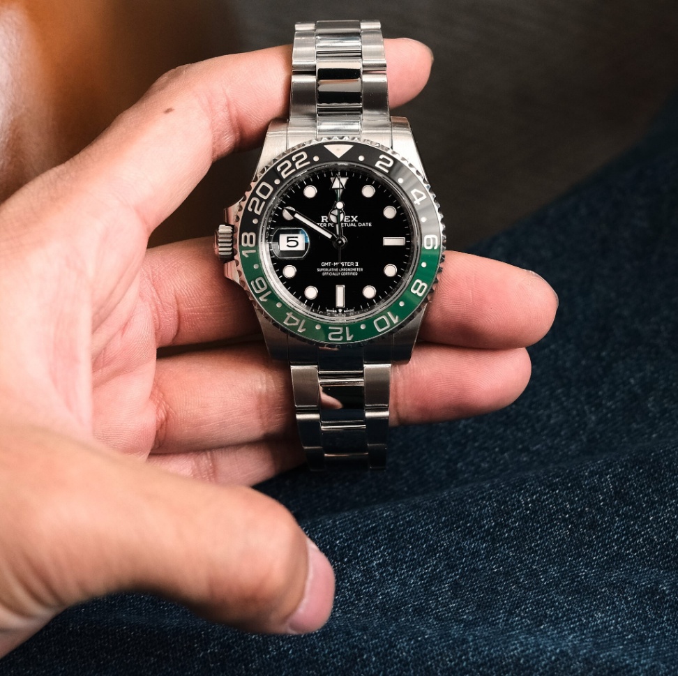 Rolex GMT-Master II 126720VTNR Sprite Black Dial Oyster Steel 2022 40mm. - Image 4