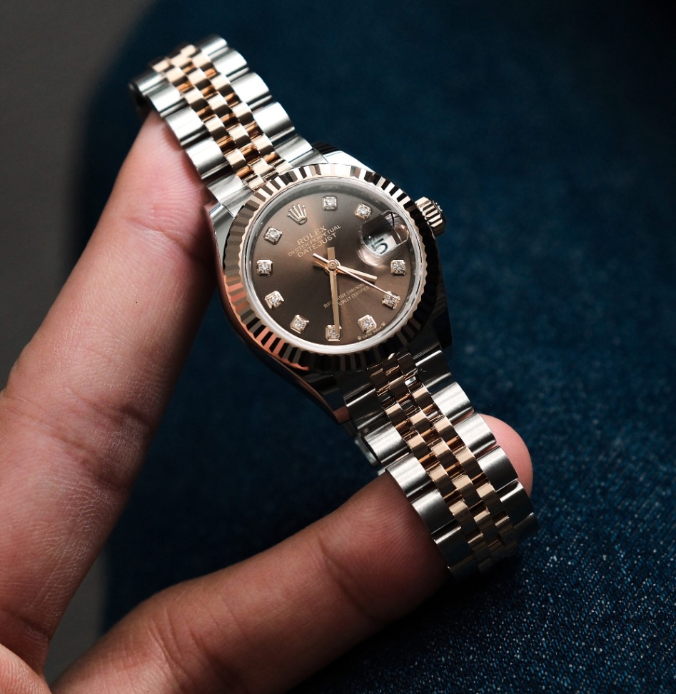 Rolex New Datejust 279171 Chocolate Diamond Dial Two-Tone Jubilee 2026 thumbnail 8
