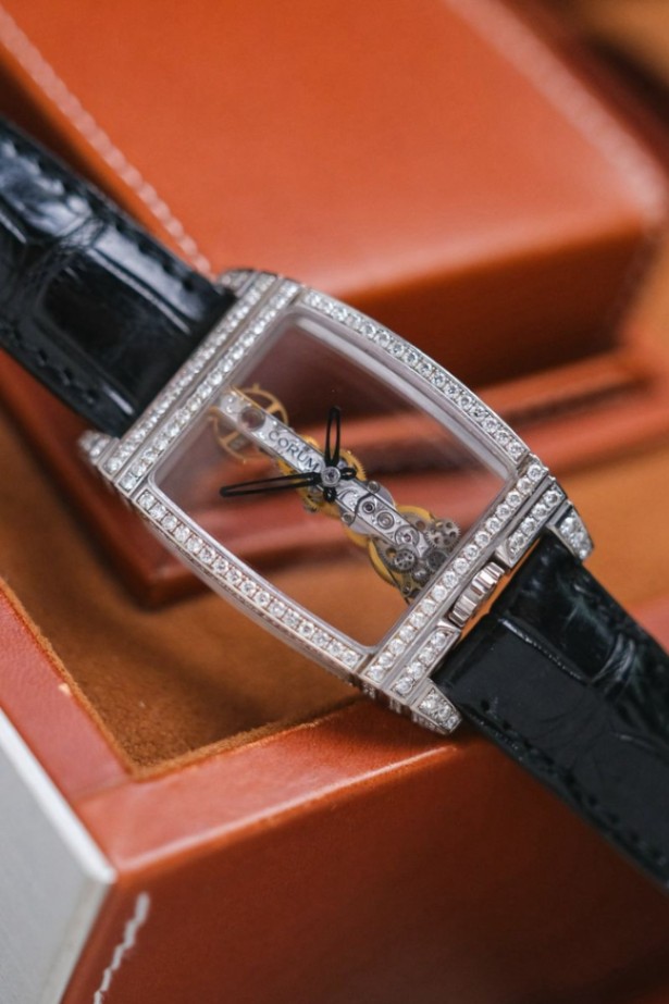 Corum Golden Bridge 18K White Gold Diamond thumbnail 2