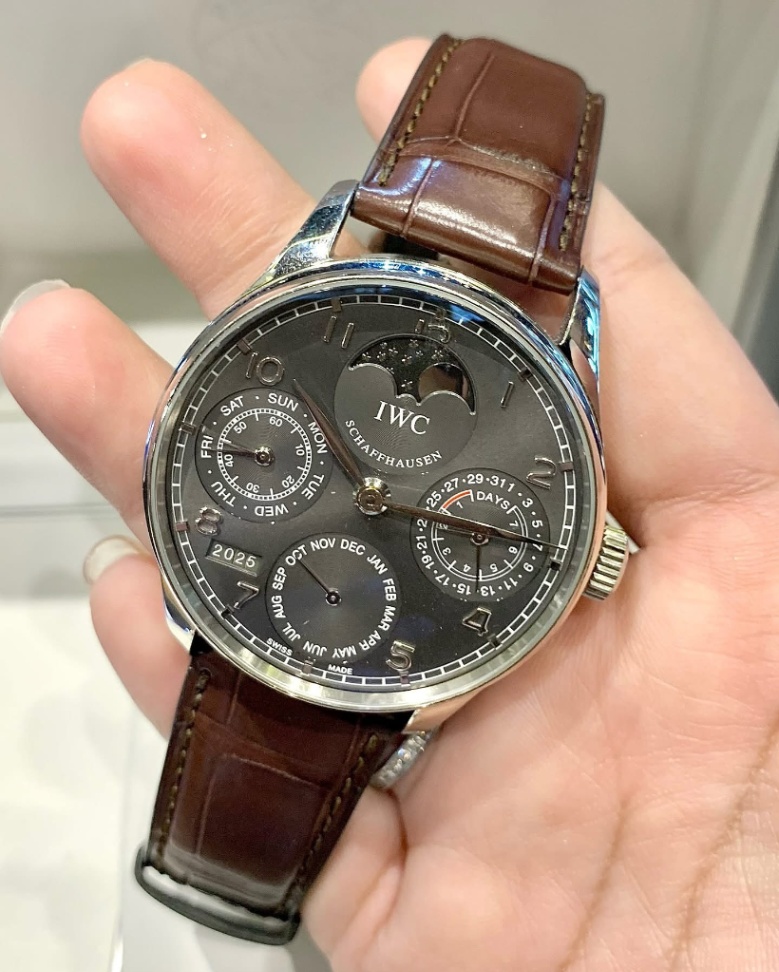 IWC Portugieser Perpetual Calendar IW502218 18K White Gold thumbnail 2