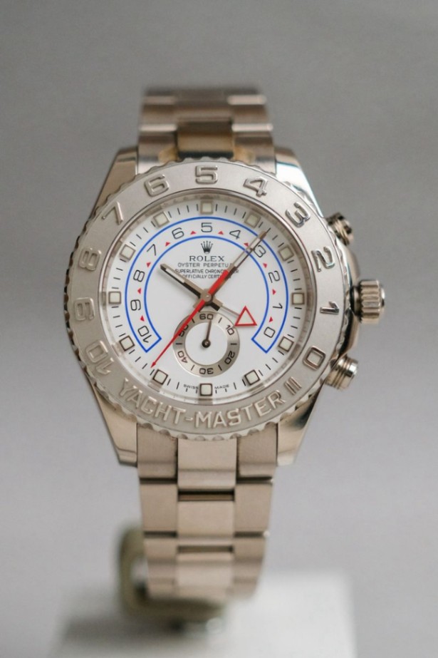 ROLEX YACHT MASTER II Full 18K White Gold  116689
