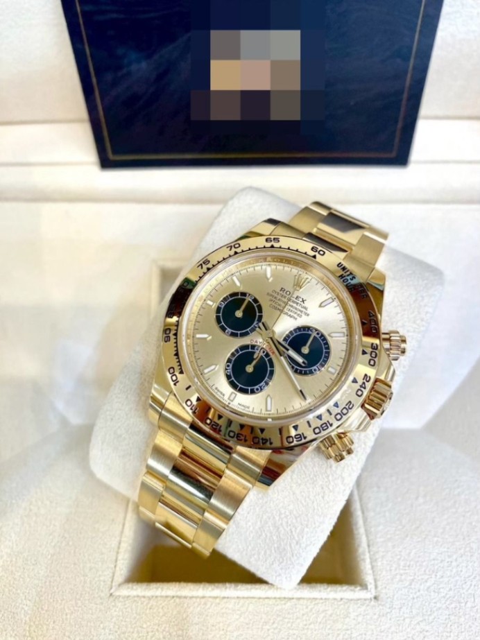 ROLEX Daytona 126508 Champagne Dial Full Yellow Gold - Image 2