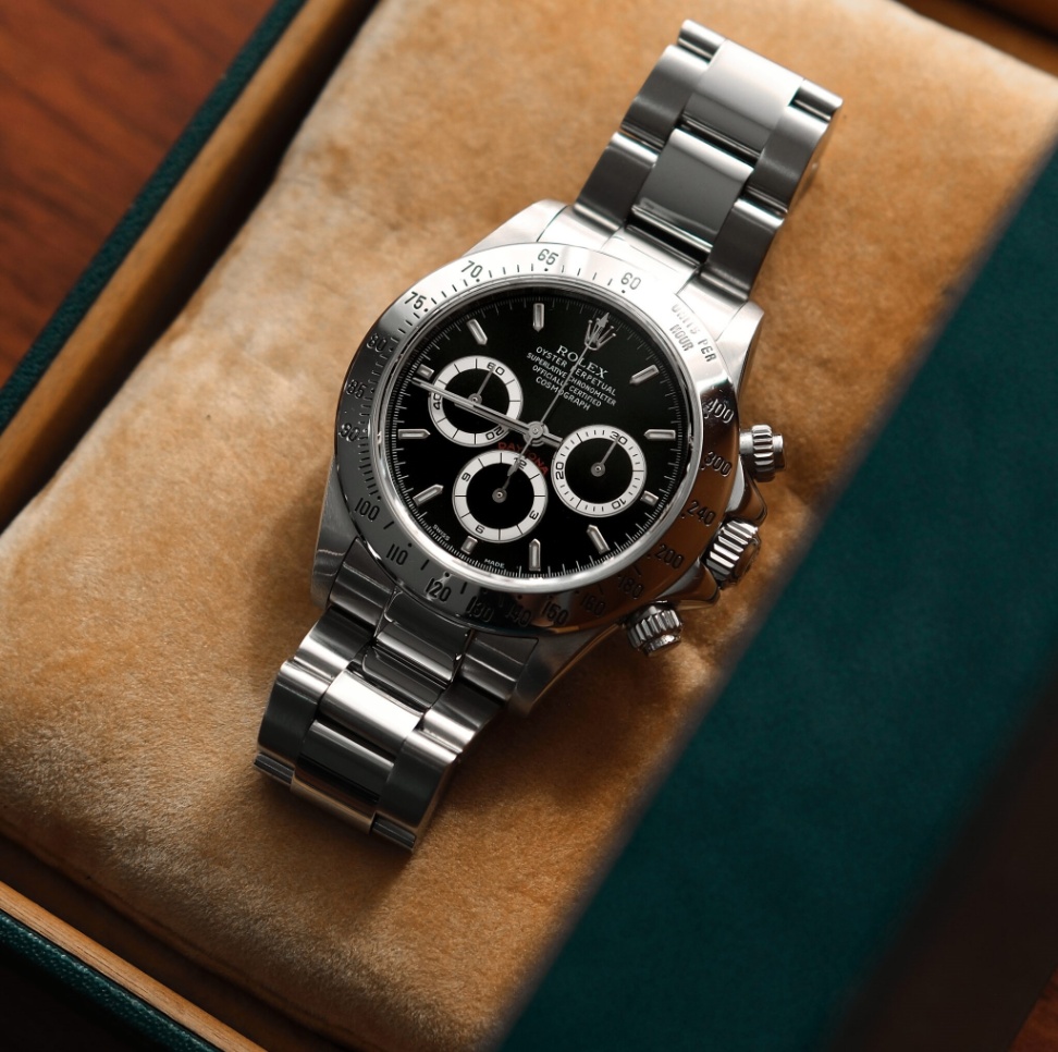 Rolex Daytona 16520 ‘Zenith’ Black Dial Oyster Steel 1999 thumbnail 2
