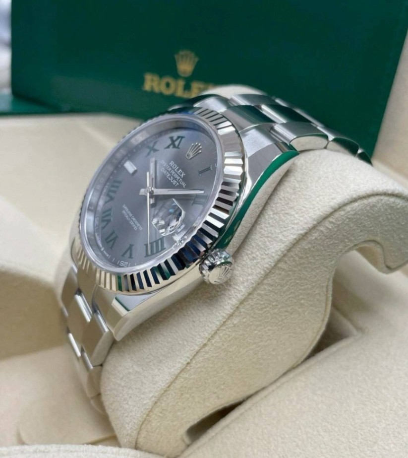 ROLEX Datejust 41 Wimbledon Oyster 126334 thumbnail 4