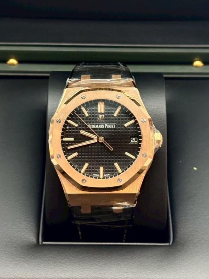 AP Royal oak 15500OR Black Dial 41mm