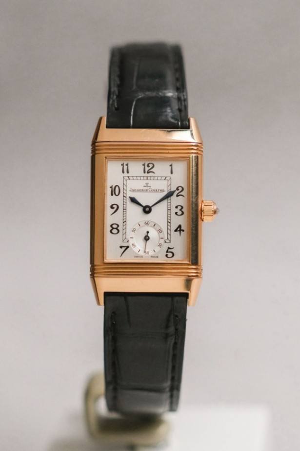 Jaeger LeCoultre Reverso Duetto 18K Rose Gold Diamond