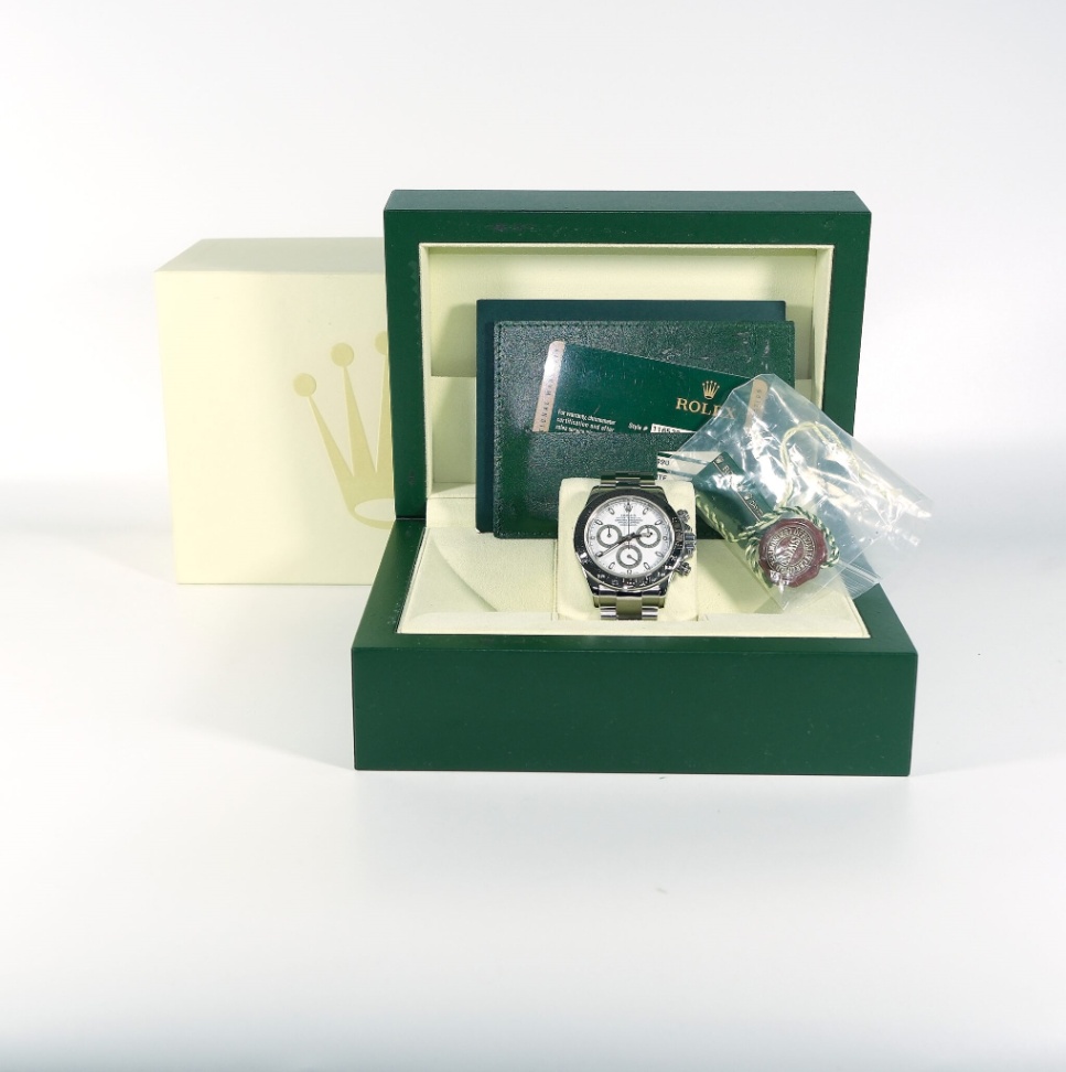 Rolex Daytona 116520 White Dial Oyster Steel 2009 thumbnail 9