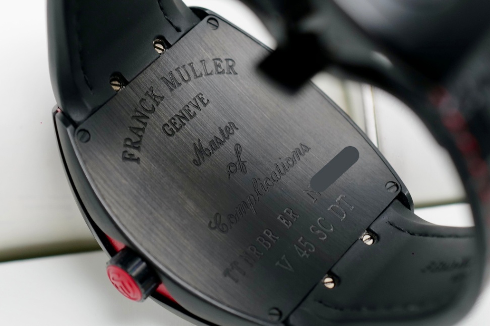 FRANCK MULLER Vanguard V45 Titanium Black Red 45mm - Image 2