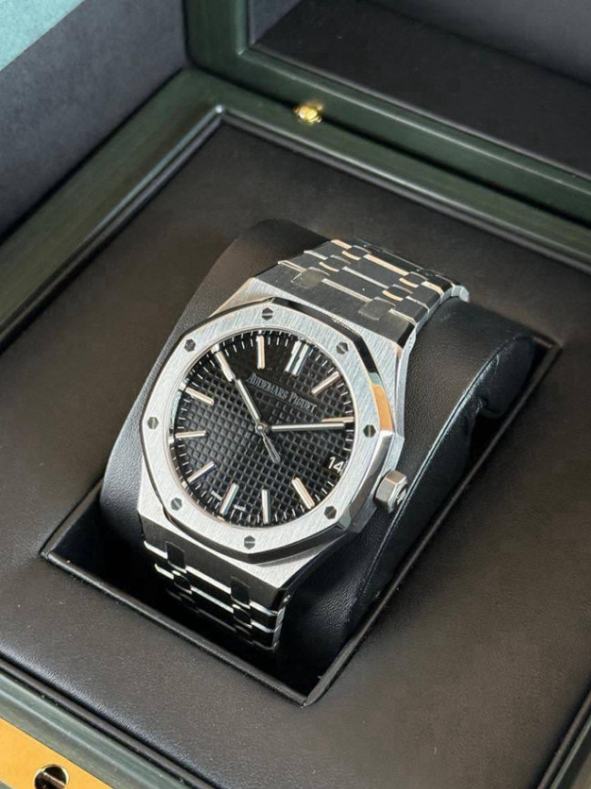 AP Royal Oak 15510ST Black Dial 41mm thumbnail 2