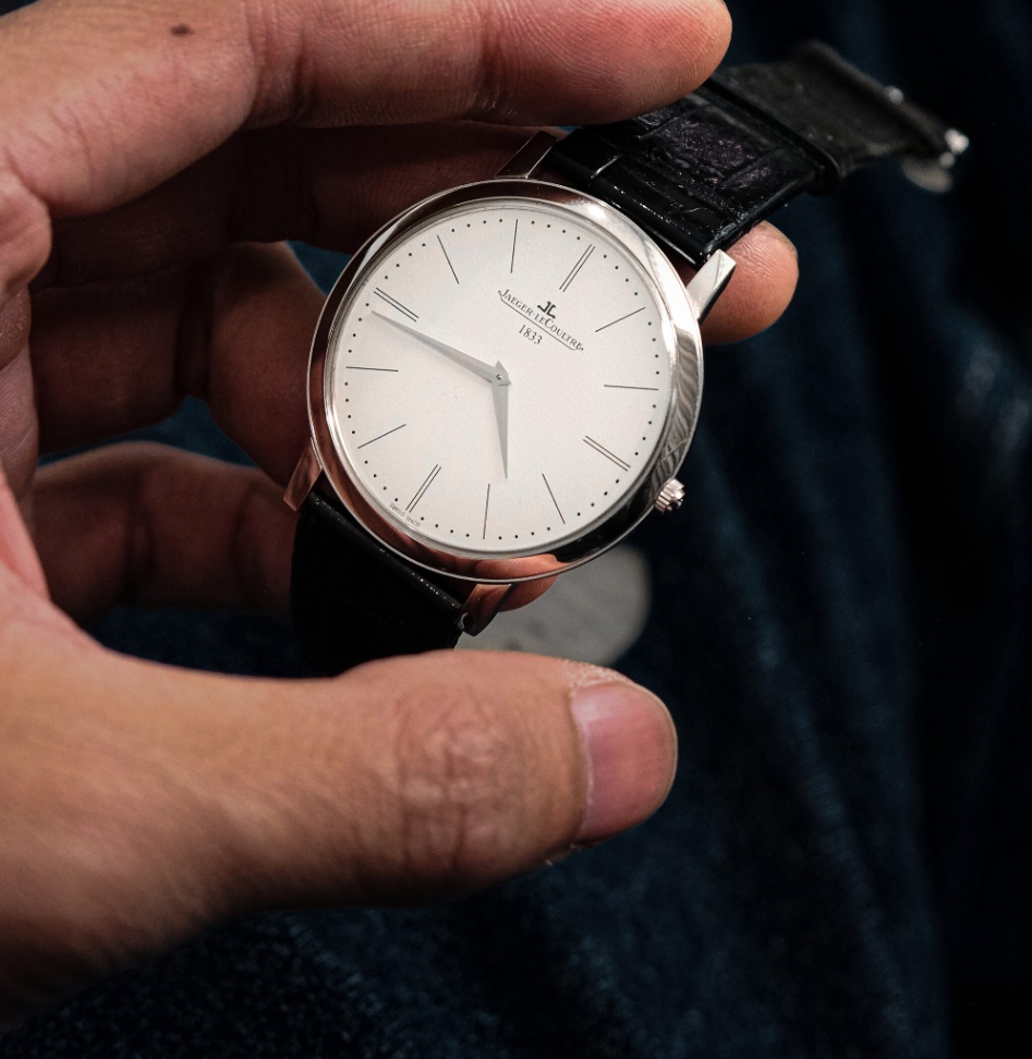 Jaeger-LeCoultre Master Ultra Thin Jubilee Q1296520 White Dial Black Alligator Leather 2014 thumbnail 8