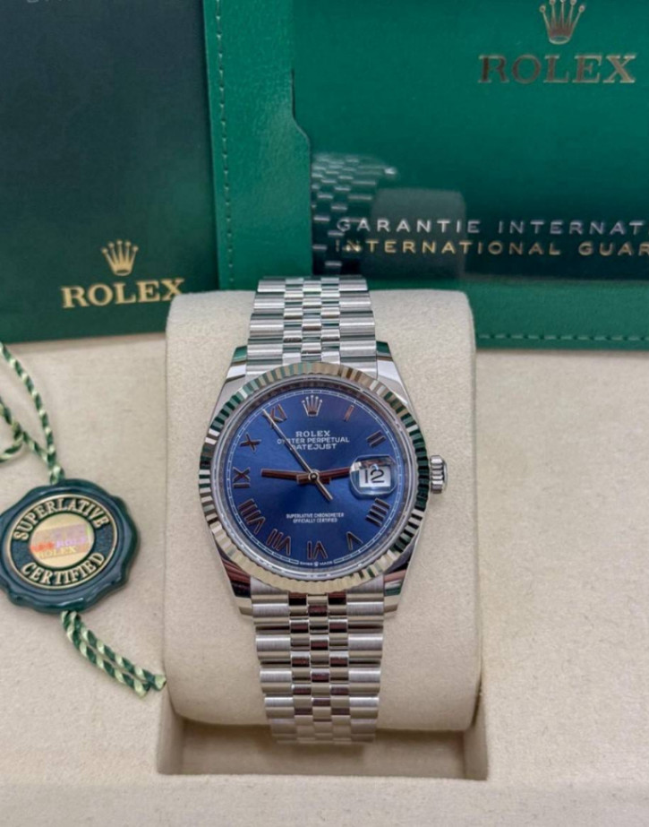 Datejust Blue Roman Dial Jubilee 36mm - Image 1