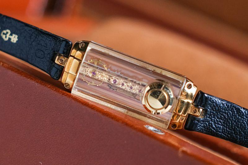 Corum Golden Bridge Lady 18K Gold Diamond thumbnail 3