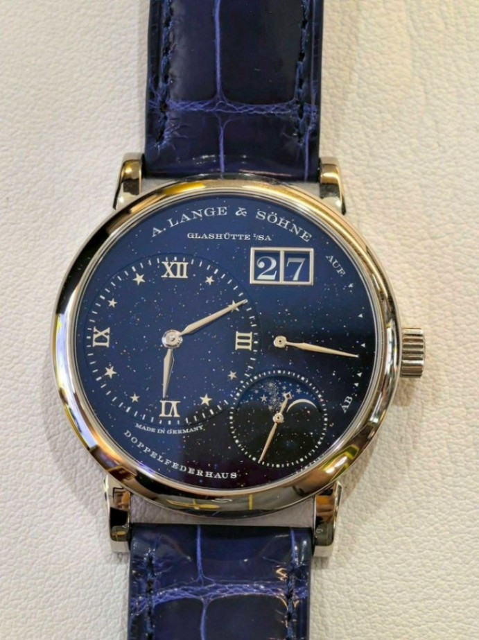 A. Lange & Söhne Little Lange 1 Moon Phase 182.086 White Gold