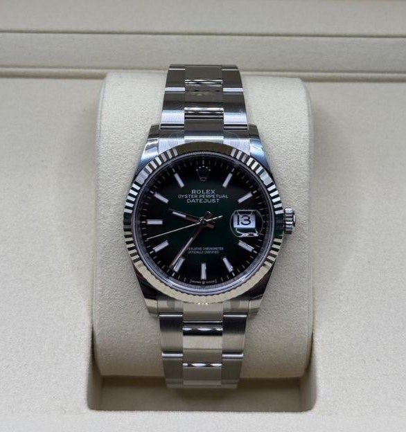 Datejust Green Ombre Dial Oyster 36mm - Image 1