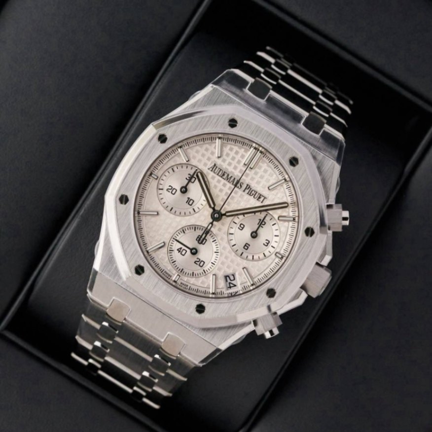 AUDEMARS PIGUET Royal Oak Chronograph White Dial 26240ST 41mm
