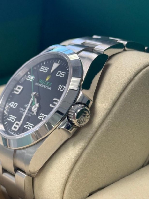 Air-King Black Dial Oystersteel 40mm thumbnail 3