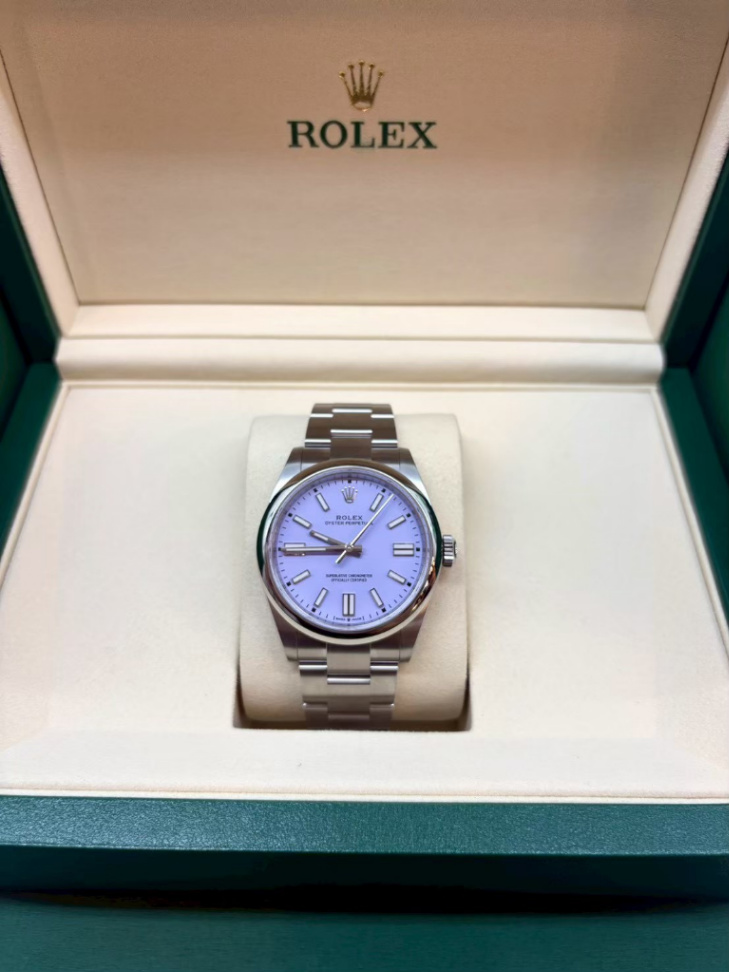 Oyster Perpetual Lavender Dial 41mm thumbnail 1