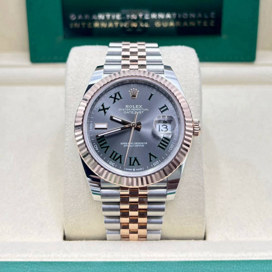 Datejust Wimbledon 2t Rose Gold Jubilee 41mm