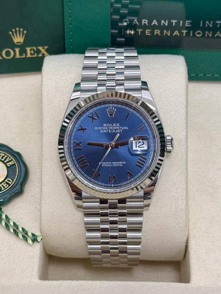 Datejust Blue Roman Dial Jubilee 36mm - Image 2