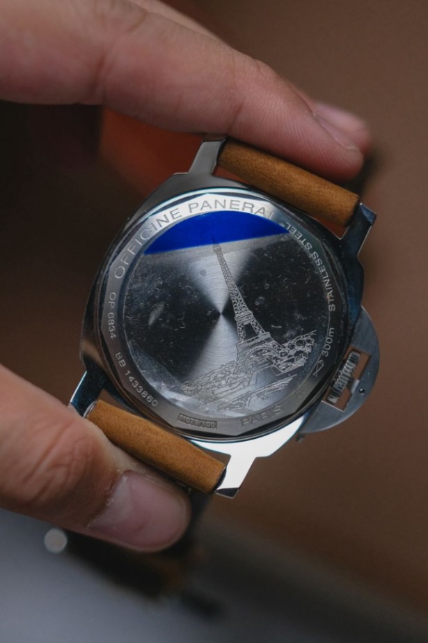 PANERAI LUMINOR MARINA Acciaio LIMITED EDITION 100 pcs PARIS PAM414 thumbnail 2