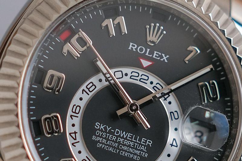 Rolex Sky Dweller Full 18K White Gold - Image 4