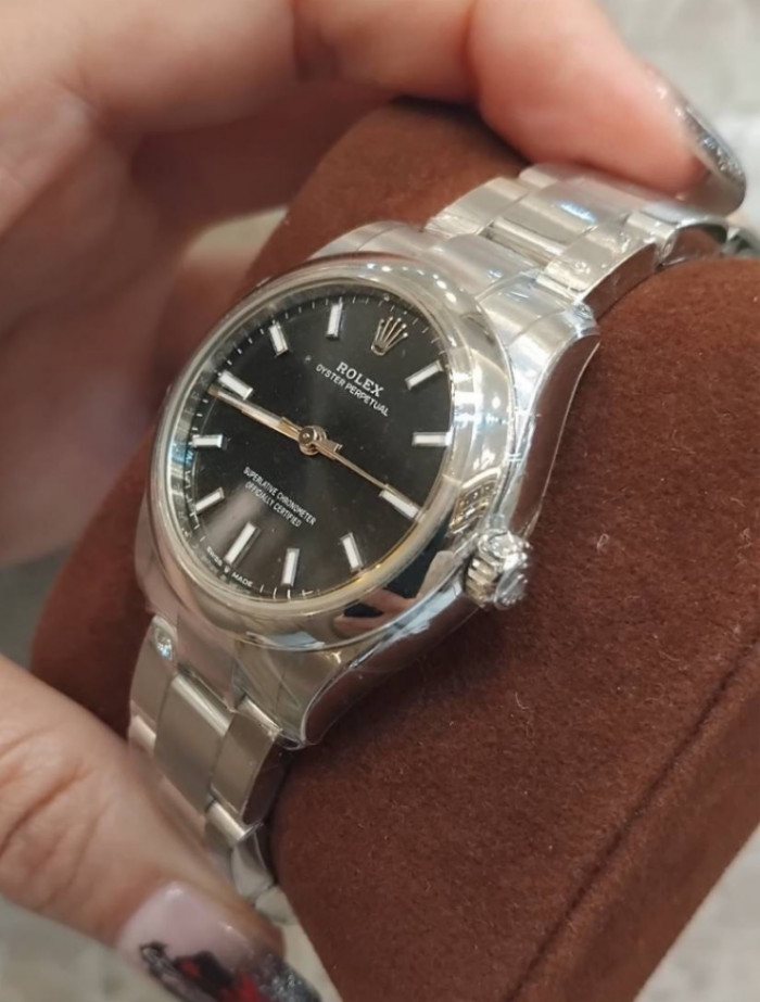 Oyster Perpetual Black Dial 31mm - Image 3