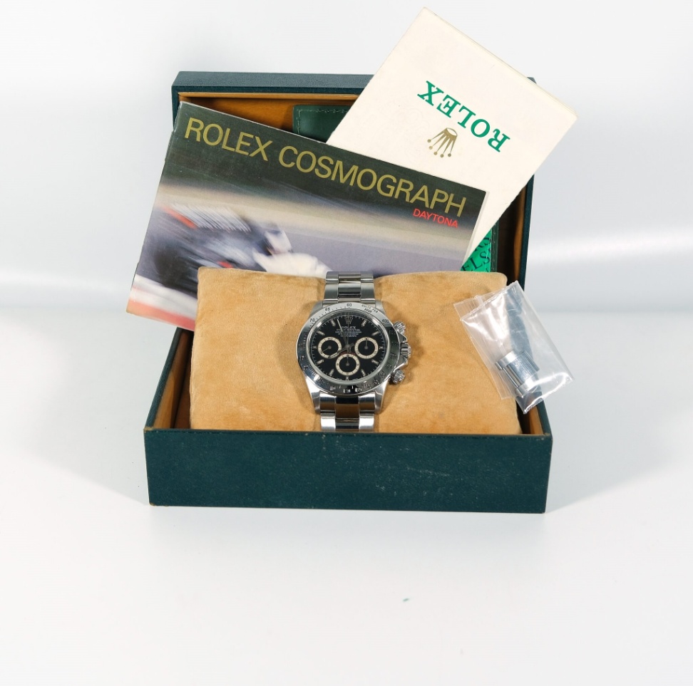 Rolex Daytona 16520 ‘Zenith’ Black Dial Oyster Steel 1999 thumbnail 7