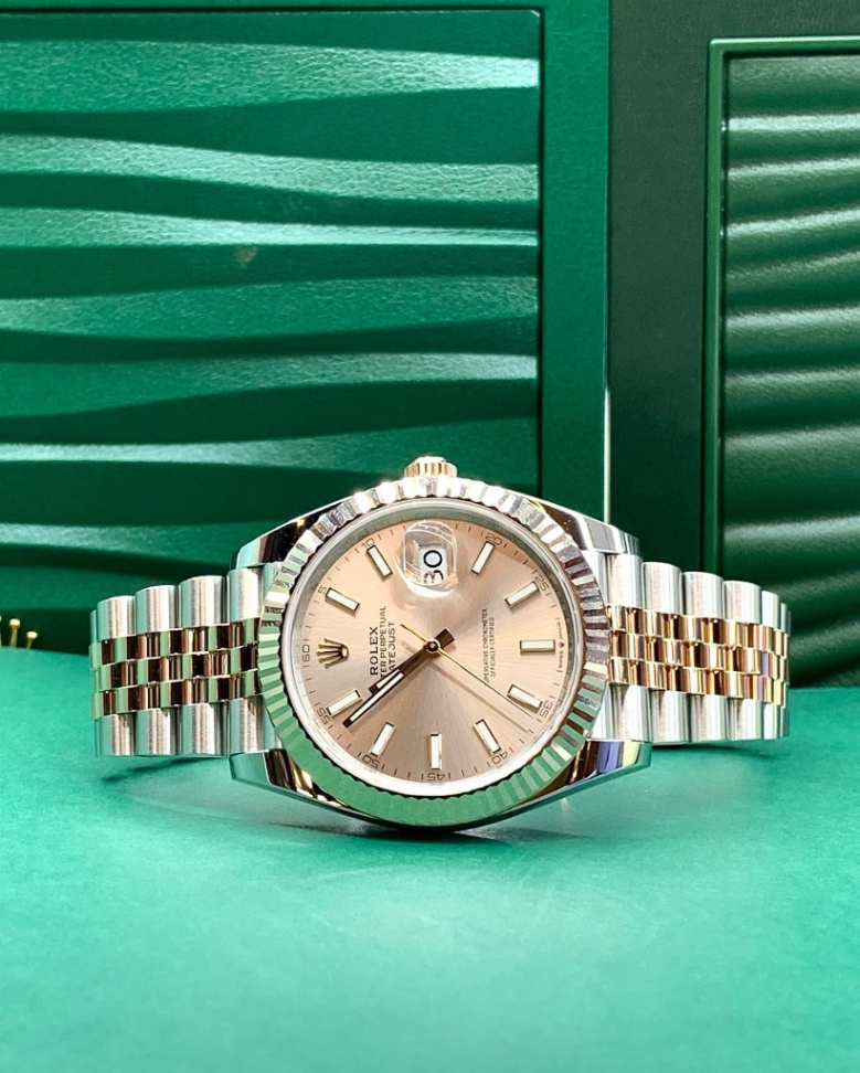 ROLEX Datejust 41 126331 Everose Rolesor Jubilee - Image 3