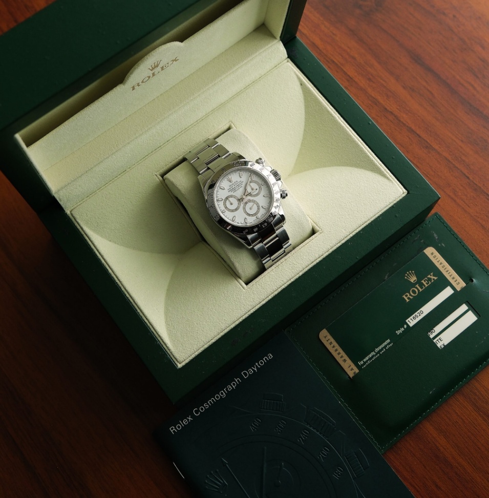 Rolex Daytona 116520 White Dial Oyster Steel 2009 thumbnail 3