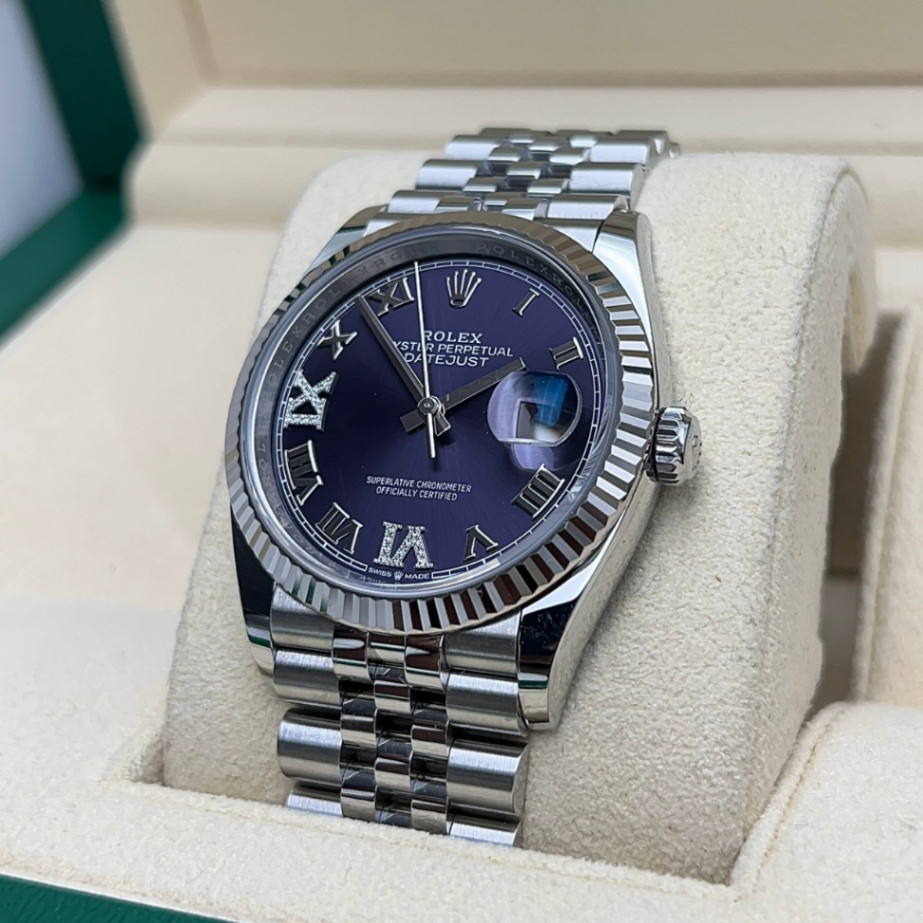 Datejust Purple Roman VIIX Jubilee 36mm - Image 2