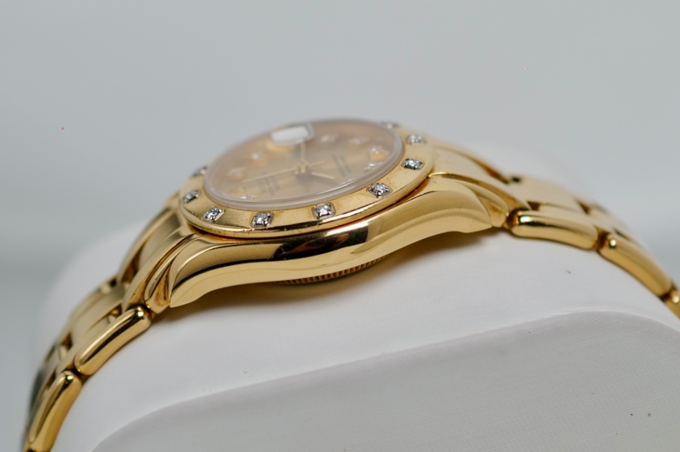 ROLEX Pearlmaster 69318 Full Gold Diamonds 29mm - Image 5