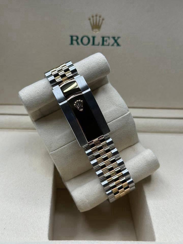 Datejust Green Roman Dial 2t Yellow Gold 41mm - Image 5