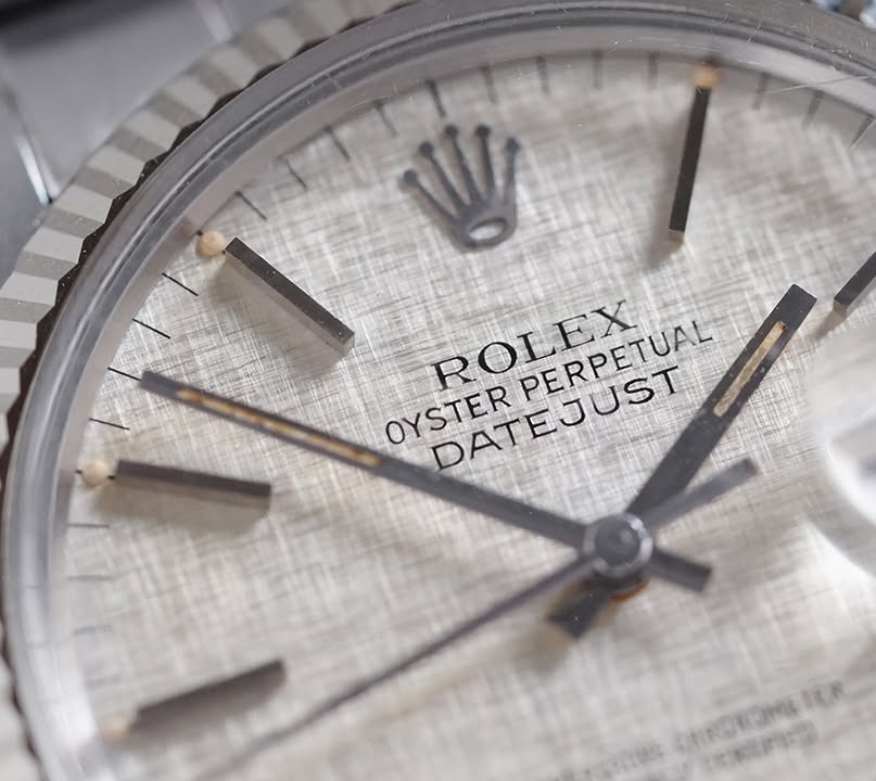 Rolex Datejust Linen Dial 16014 - Image 2
