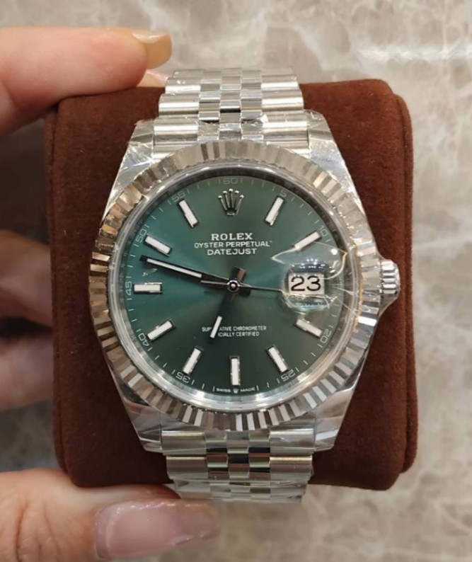Datejust Green Dial Jubilee 41mm